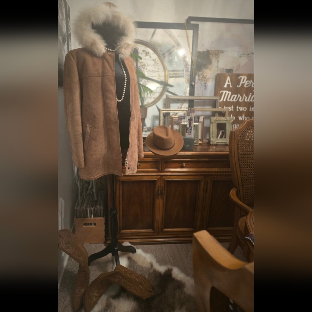 Brown Suede Jacket